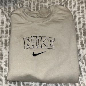 Custom Nike Embroidered Sweatshirt